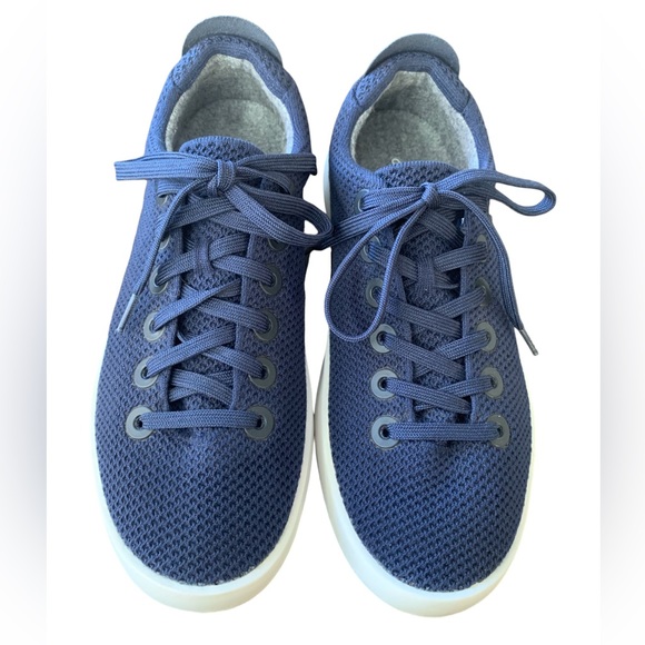 Allbirds Wool Piper Men’s Shoes Dogwood Navy Blue Size 9 GUC - Picture 3 of 11